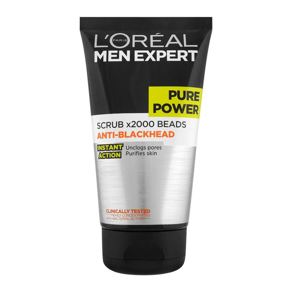 L'Oréal Paris Men Expert Pure Power Anti-Blackhead Beads Scrub 150ml