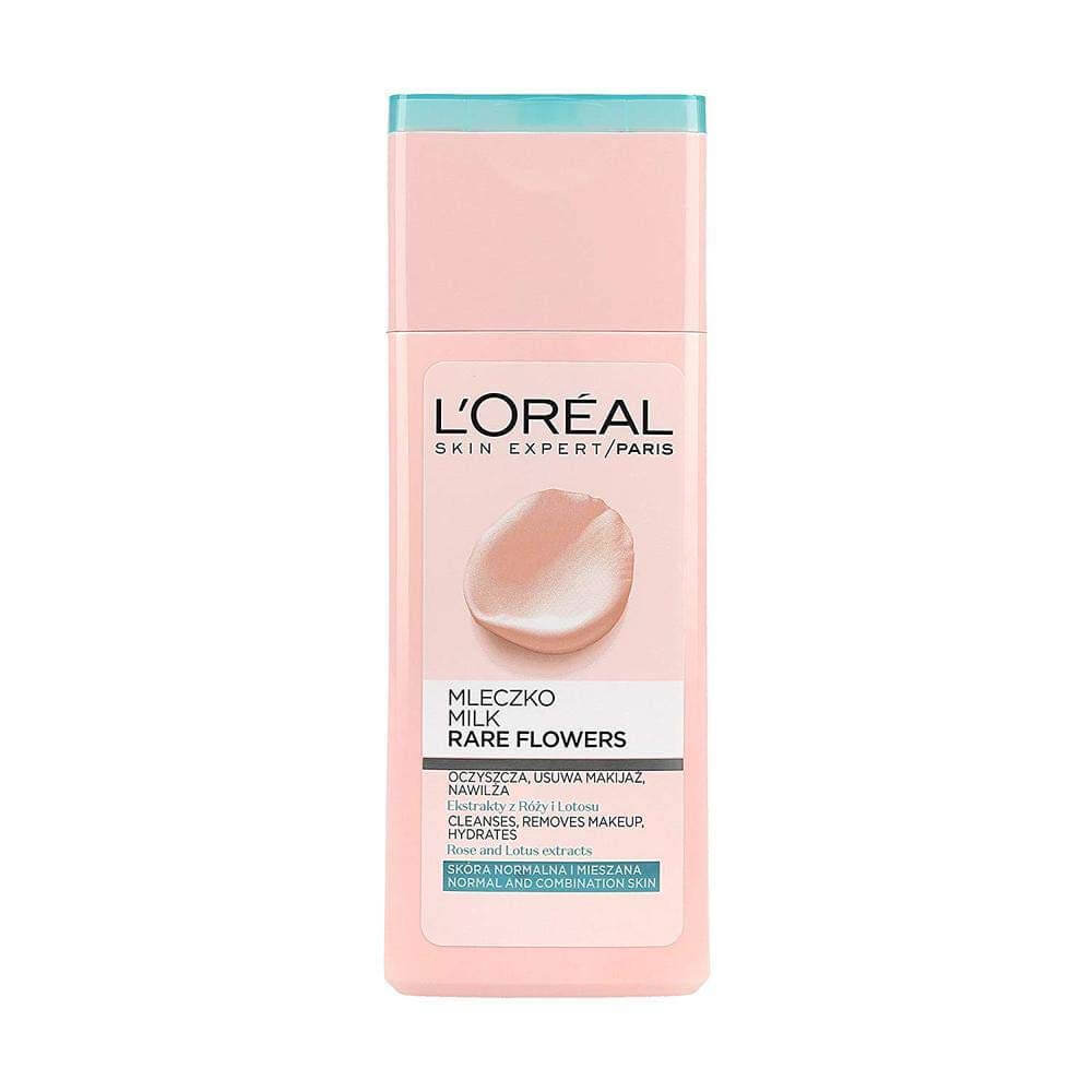 L'OrealSkin Expert Rare Flowers Cleansng Milk 200 mL (Normal & Combination Skin)