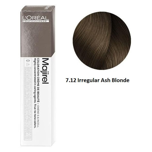 L'oreal Professionnel Majirel 7.12 Irregular Ash Blonde