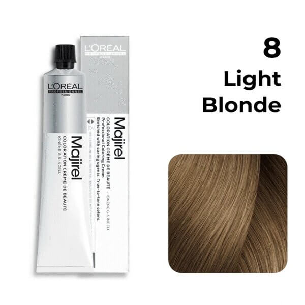 Loreal Professionnel Majirel 8 Light blonde  50 ml