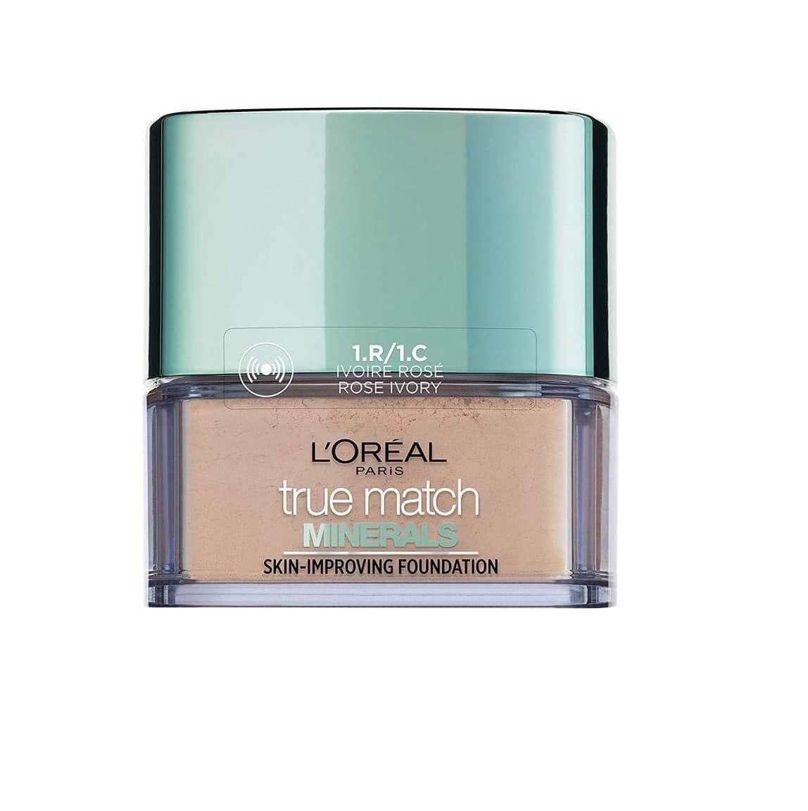 Loreal True Match Minerals Powder Foundation 1R 1C Rose Ivory 10g