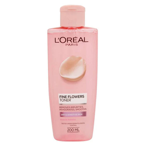 Loreal Fine Flowers Cleansing Toner 200ml
