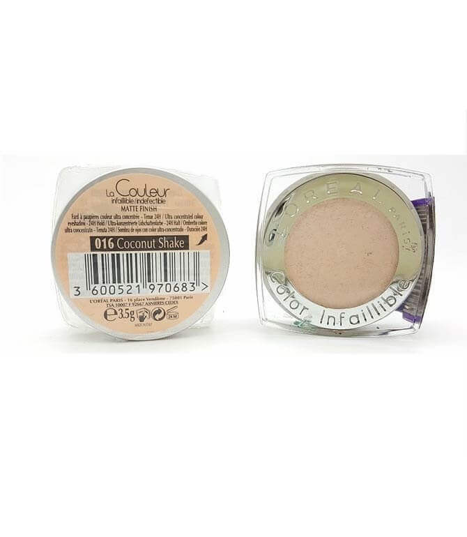 Loreal Infallible Eyeshadow Coconut Shake Matte