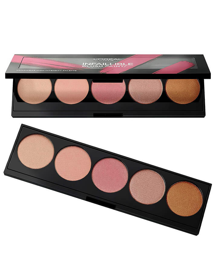 Loreal Infallible Blush Paint Palette 02 Amber
