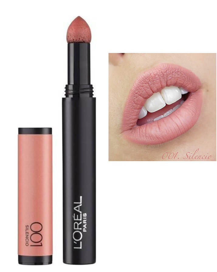 Loreal Lipstick Infallible Matte Max 001 Silencio