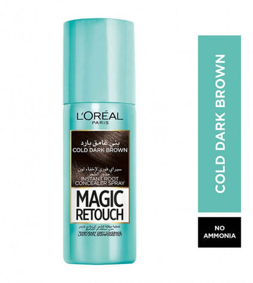 Loreal Magic Retouch Hair Spray Dark Cold Brown 75 Ml