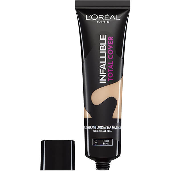 Loreal Paris Infallible Total Cover Foundation 09 Light Sand