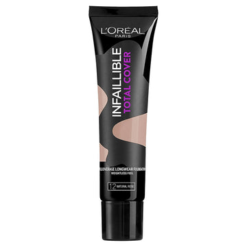 Loreal Paris Infallible Total Cover Foundation 12 Natural Rose