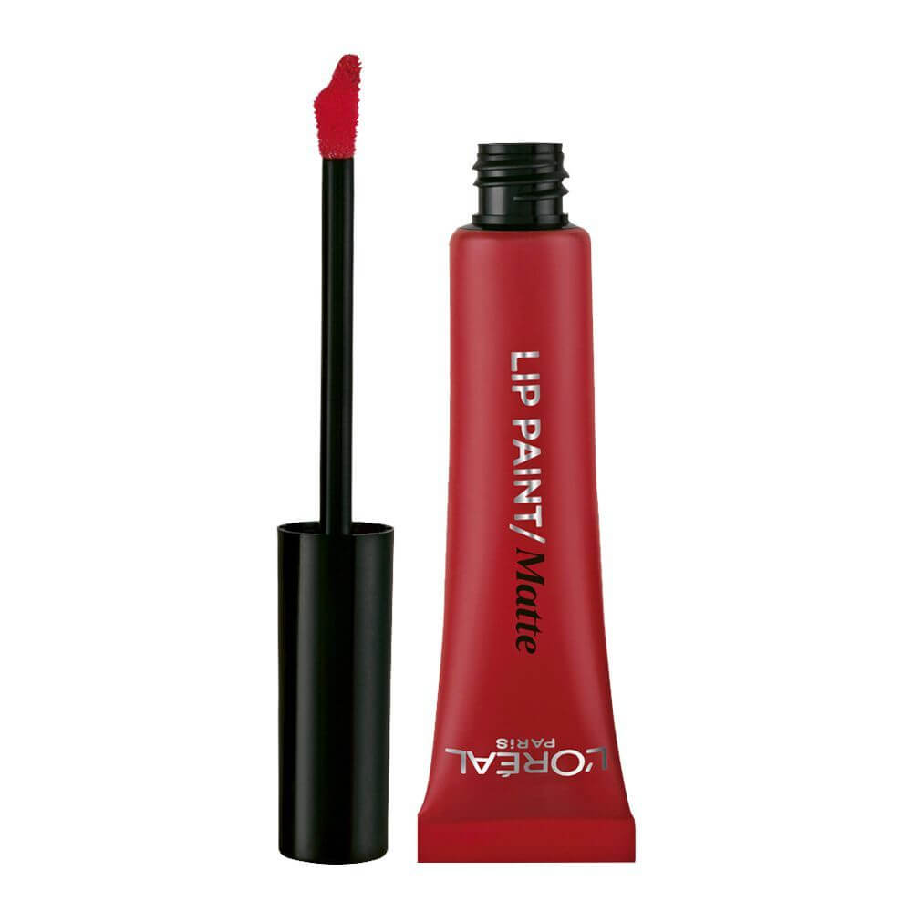 Loreal Paris Lip Paint Matte Liquid Lipstick 204 Red Actually