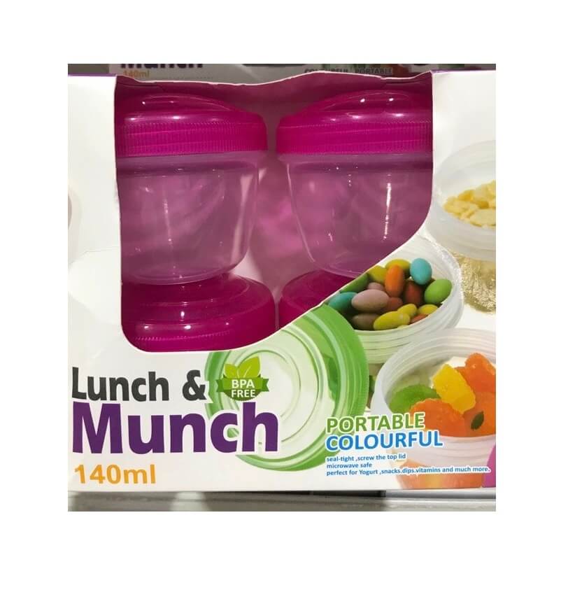 Lunch & Munch Containers