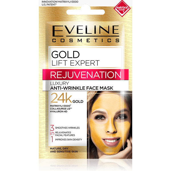 Eveline Gold Lift Expert Luxury Face Mask 7ml