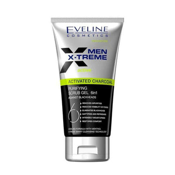 Eveline Men X-Treme Gel Scrub With Charcoal