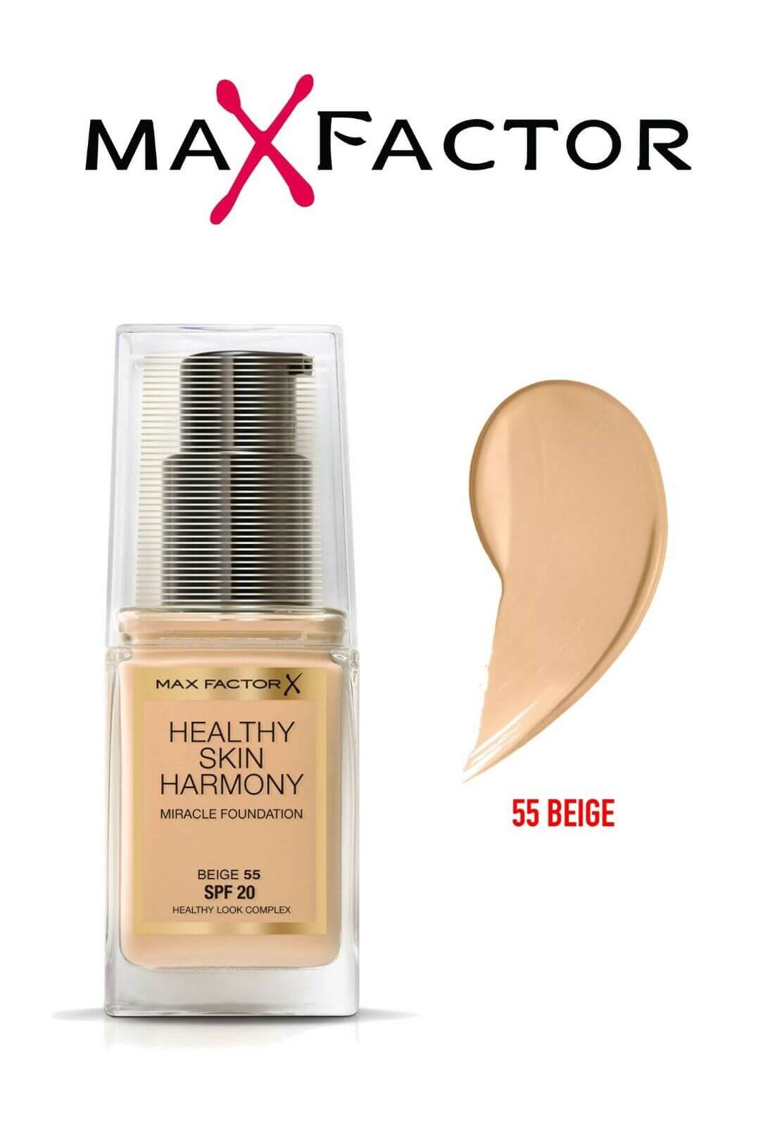 Maxfactor Healthy Mix Harmony Miracle Foundation 55 Beige
