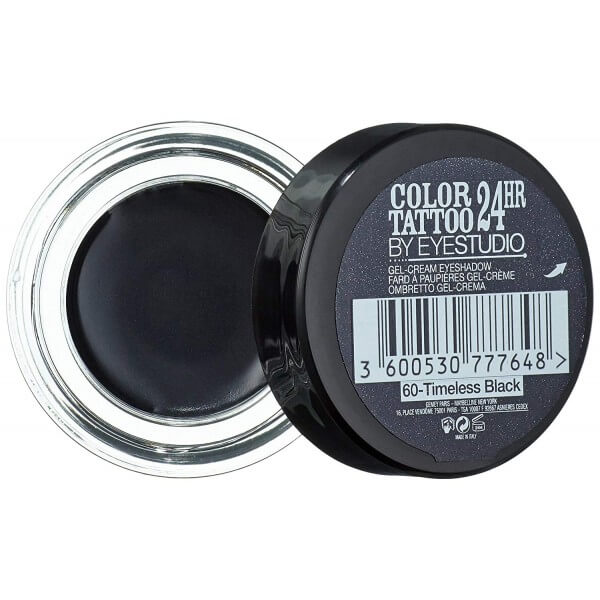 Maybelline Color Tattoo Gel Shadow 60 Timeless Black