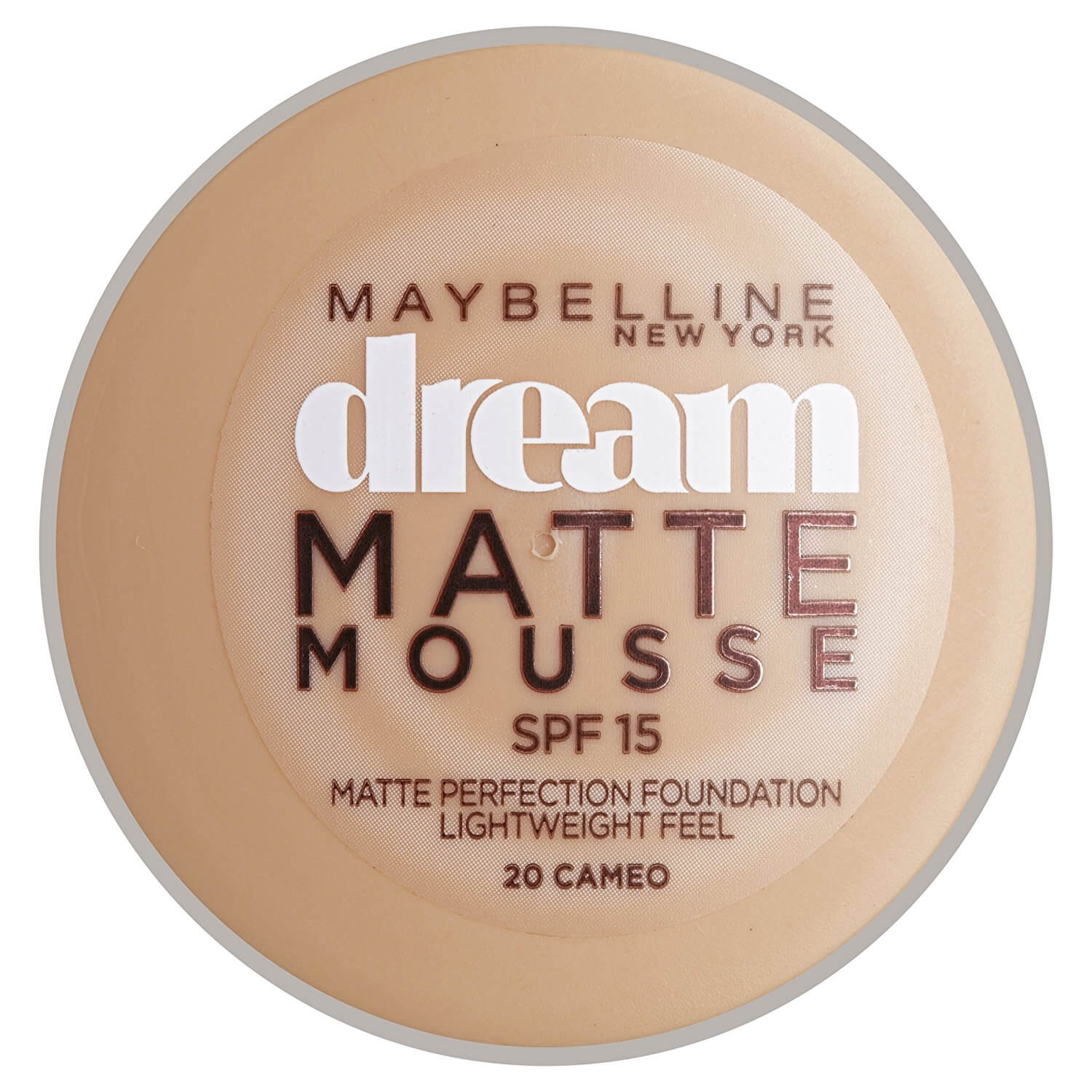 Maybelline Dream Matte Mousse SPF 15 20 Cameo