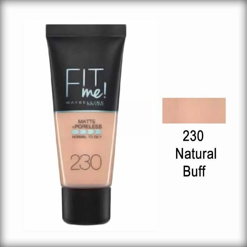 Maybelline Fit Me Foundation 230 Natual Buff