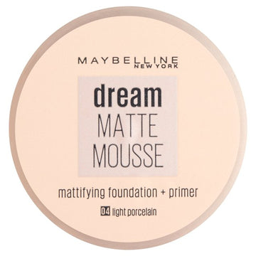 Maybelline Foundation Dream Matte Mousse (04 Light Porcelain )