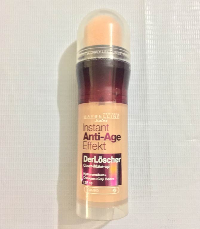 Maybelline Instant Anti Age Eraser Foundation 20 Cameo