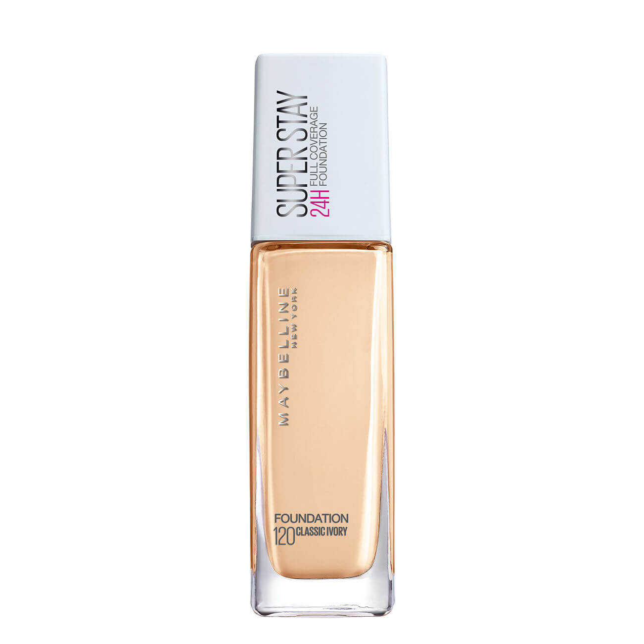 Maybelline Super Stay 24h Full Coverage Foundation 120 Classic Ivory