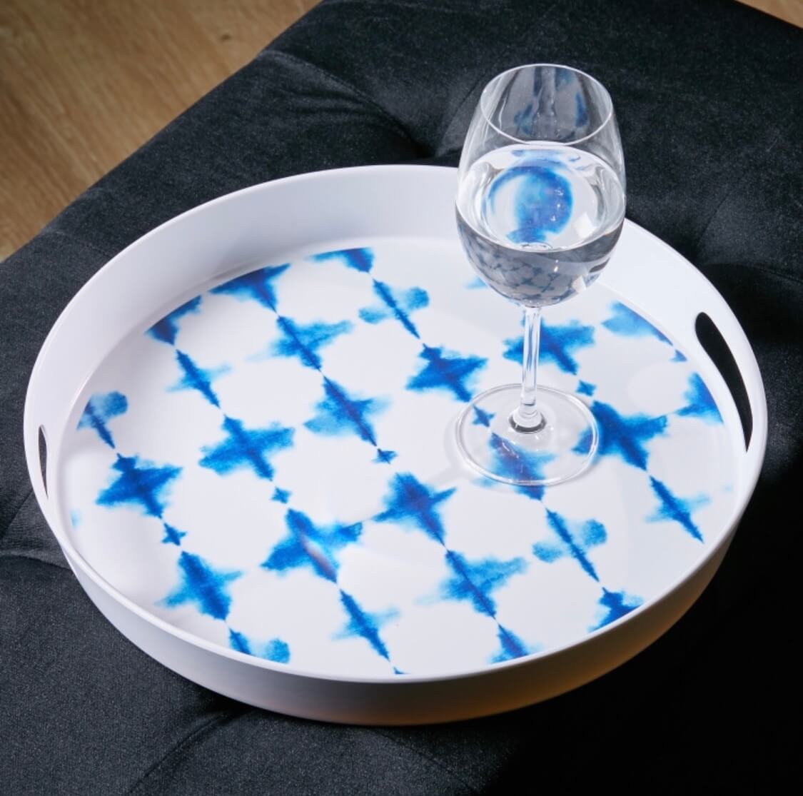 Multi-purpose Melamine Tray with Handles