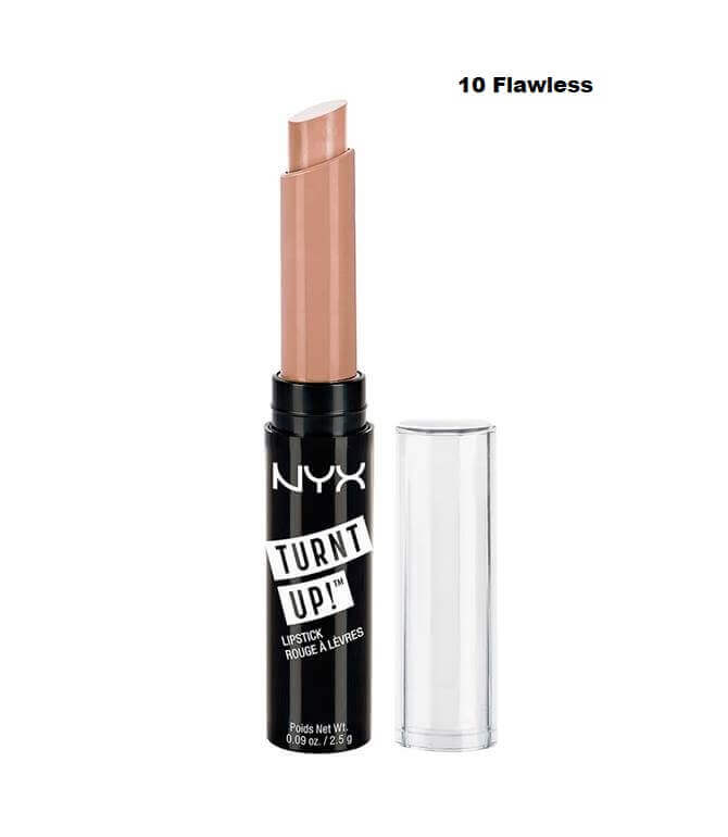 NYX Turnt Up Lipstick 10 Flawless