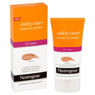 Neutrogena Visibly Clear Correct and Perfect CC Cream 50 ml Medium