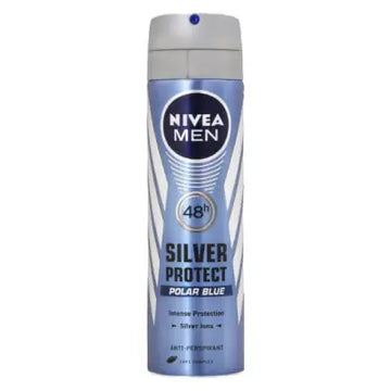 Nivea Men Silver Protect Polar Blue Body Spray - 150ml