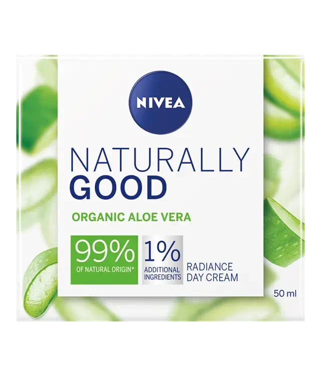 Nivea Naturally Good Cream Day Care Radiance Aloe Vera 50ml