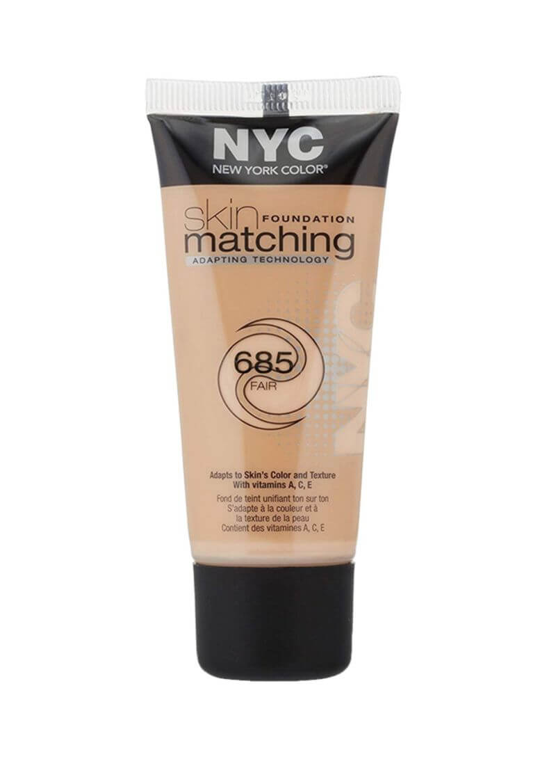 Nyc Skin Matching Foundation 685 Fair