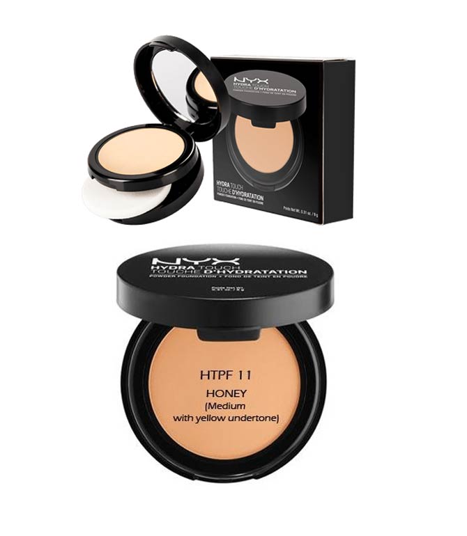 Nyx Hydra Touch Powder Foundation Honey – Beauty Pouch