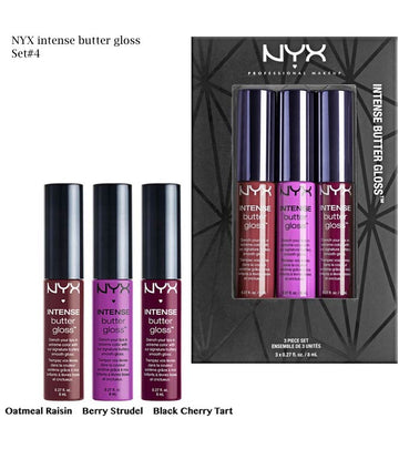 Nyx Intense Butter Gloss Set Set #4