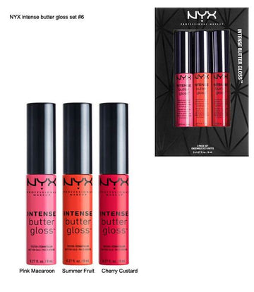 Nyx Intense Butter Gloss Set Set #6