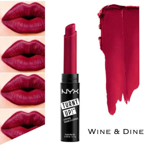 Nyx Turnt Up Lipstick Wine & Dine