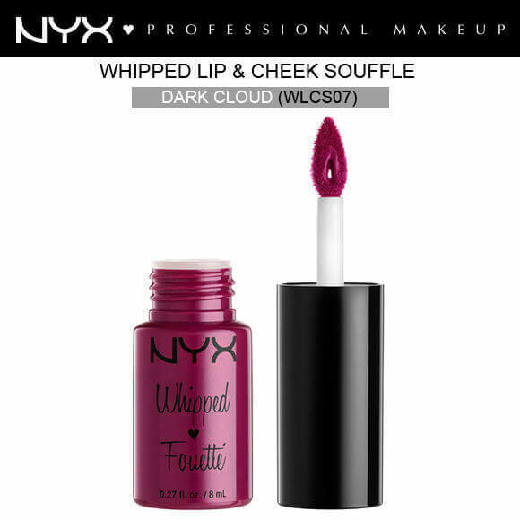 Nyx Whipped Fouette Lip And Cheek Souffle Dark Cloud