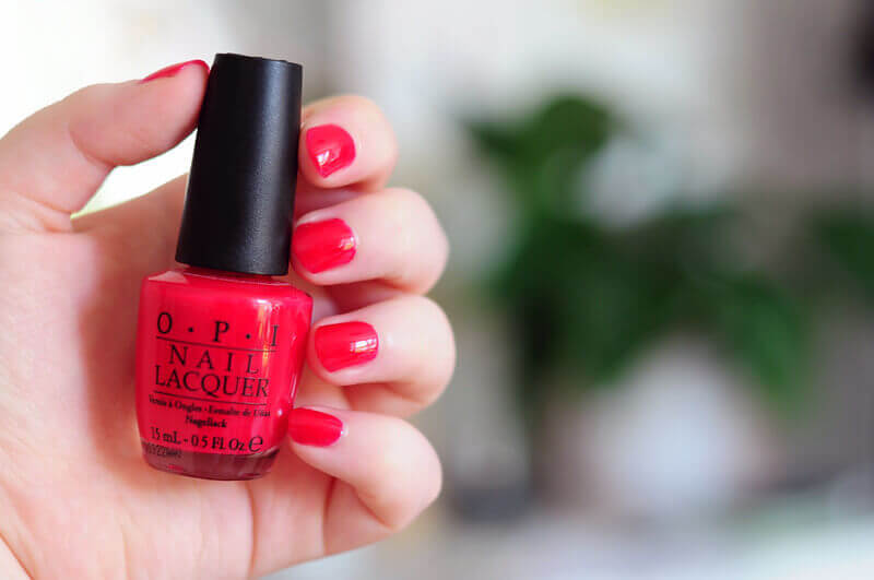 Opi Nail Lacquer 15Ml, Too Hot Pink To Hold Em