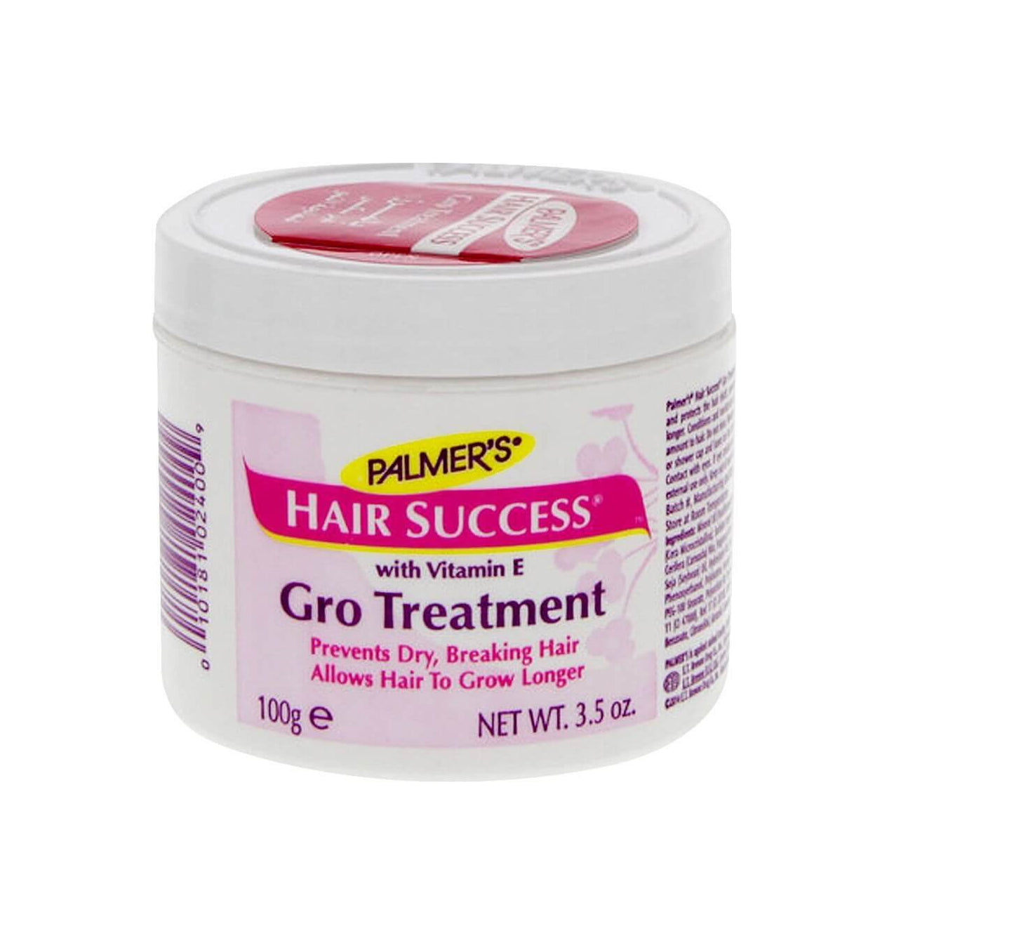 Palmers Hair Success With Vitamin E Gro Treatment 100g Beauty Pouch