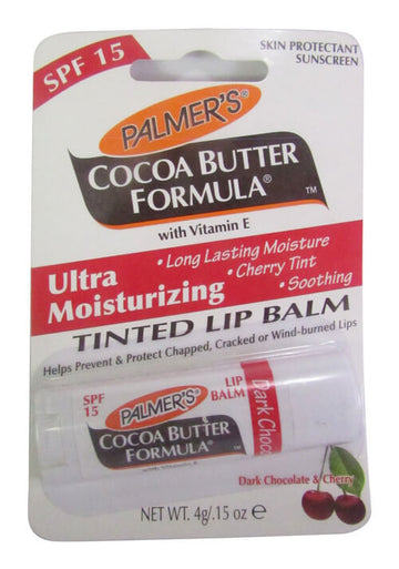 Palmers Lip Cocoa Butter Formula Dark Chocolate And Cherry 4g