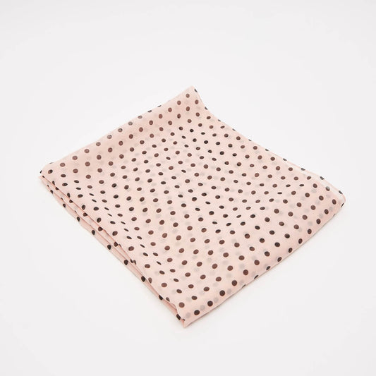 Polka Dotted Scarf - Multicolour
