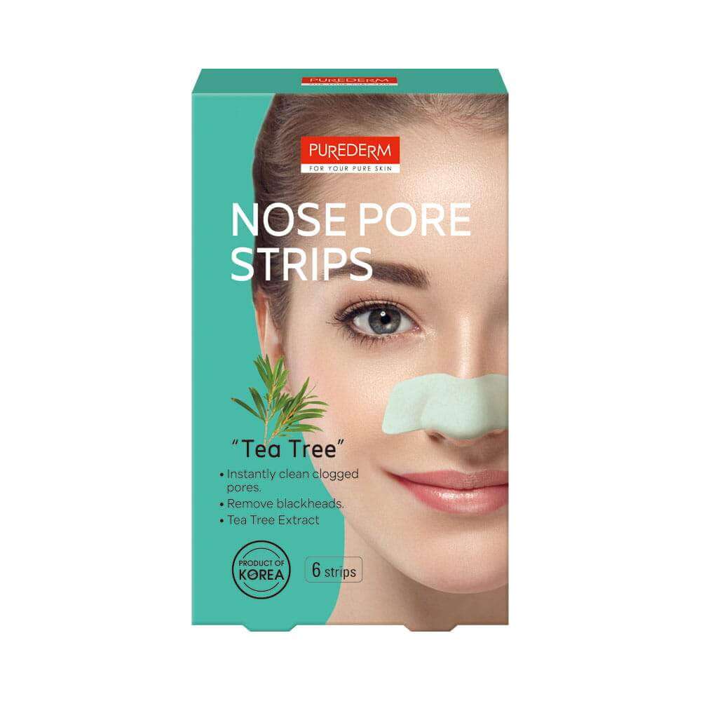 Purederm Nose Pore Strips Tea Tree 6pcs