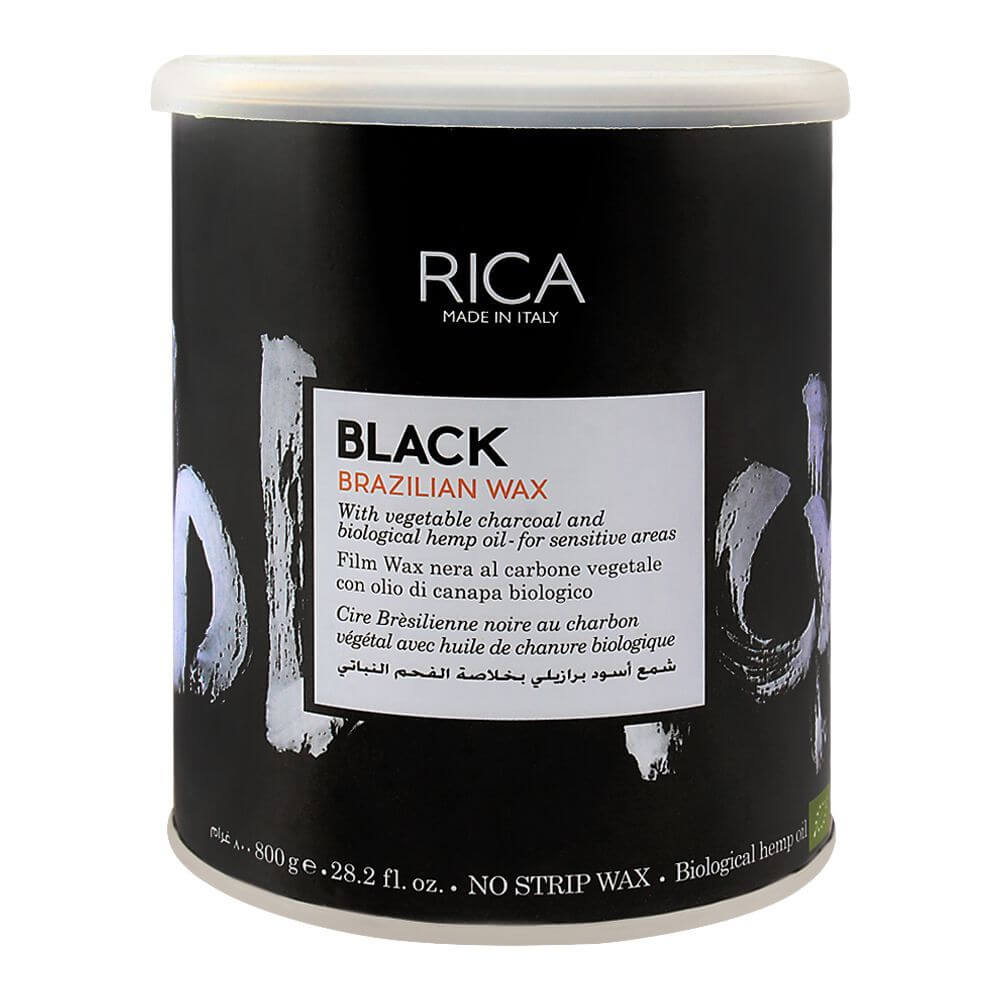 RICA Black Brazilian No Strip Wax 800ml