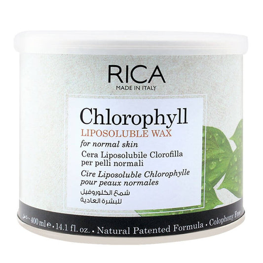 RICA Chlorophyll Normal Skin Liposoluble Wax 400ml