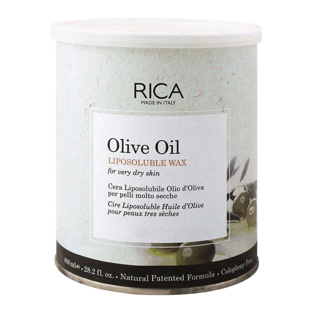 RICA Olive Oil Liposoluble Wax For Very Dry Skin 800ml