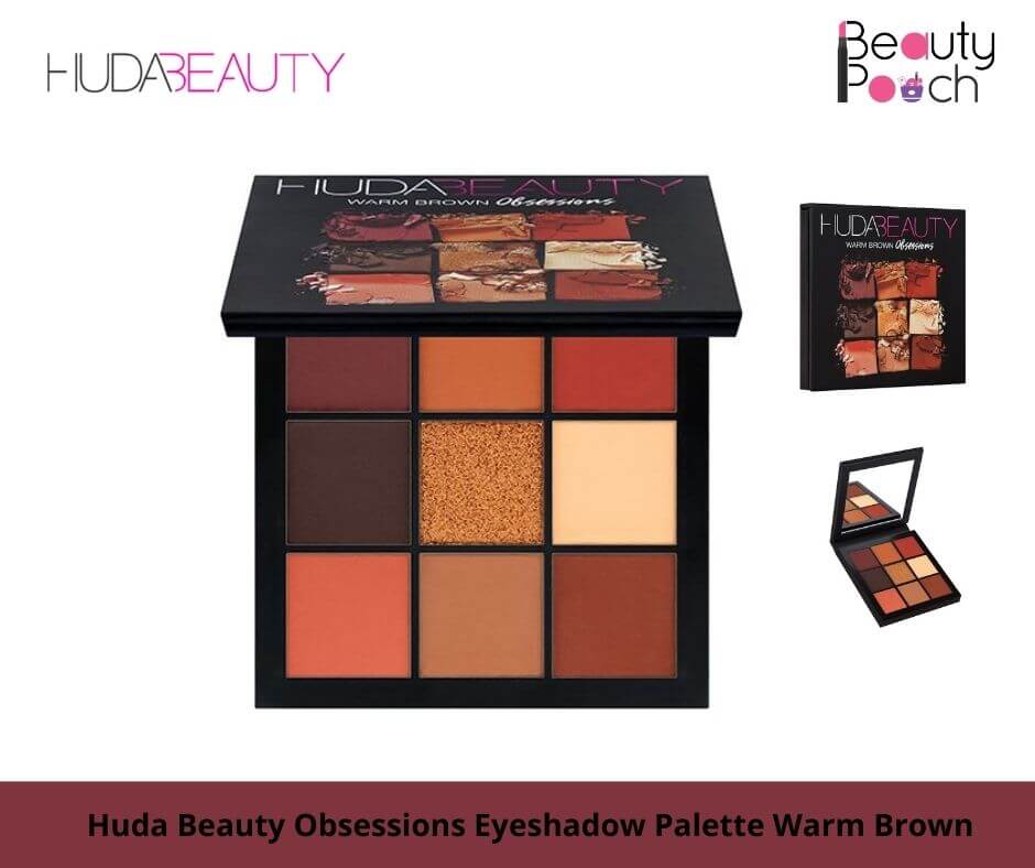 Huda Beauty Obsessions Eyeshadow Palette Warm Brown