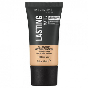 Rimmel Lasting Matte Foundation 103 True Ivory