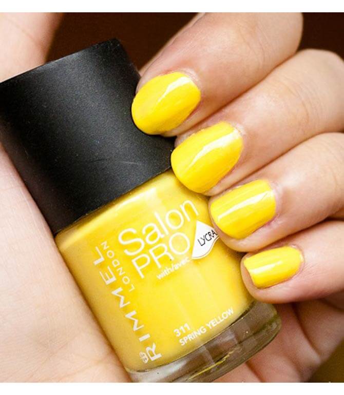 Rimmel Nail Polish Salon Pro 311 Spring Yellow