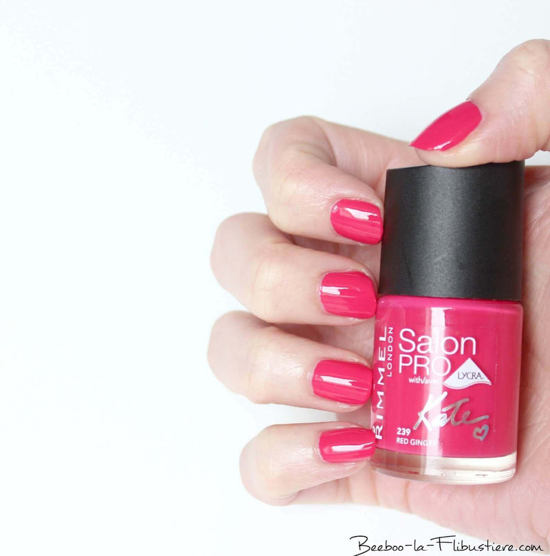 Rimmel Nail Polish Salon Pro 239 Red Ginger