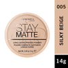 Rimmel Stay Matte Face Powder 005 Silky Beige 14g