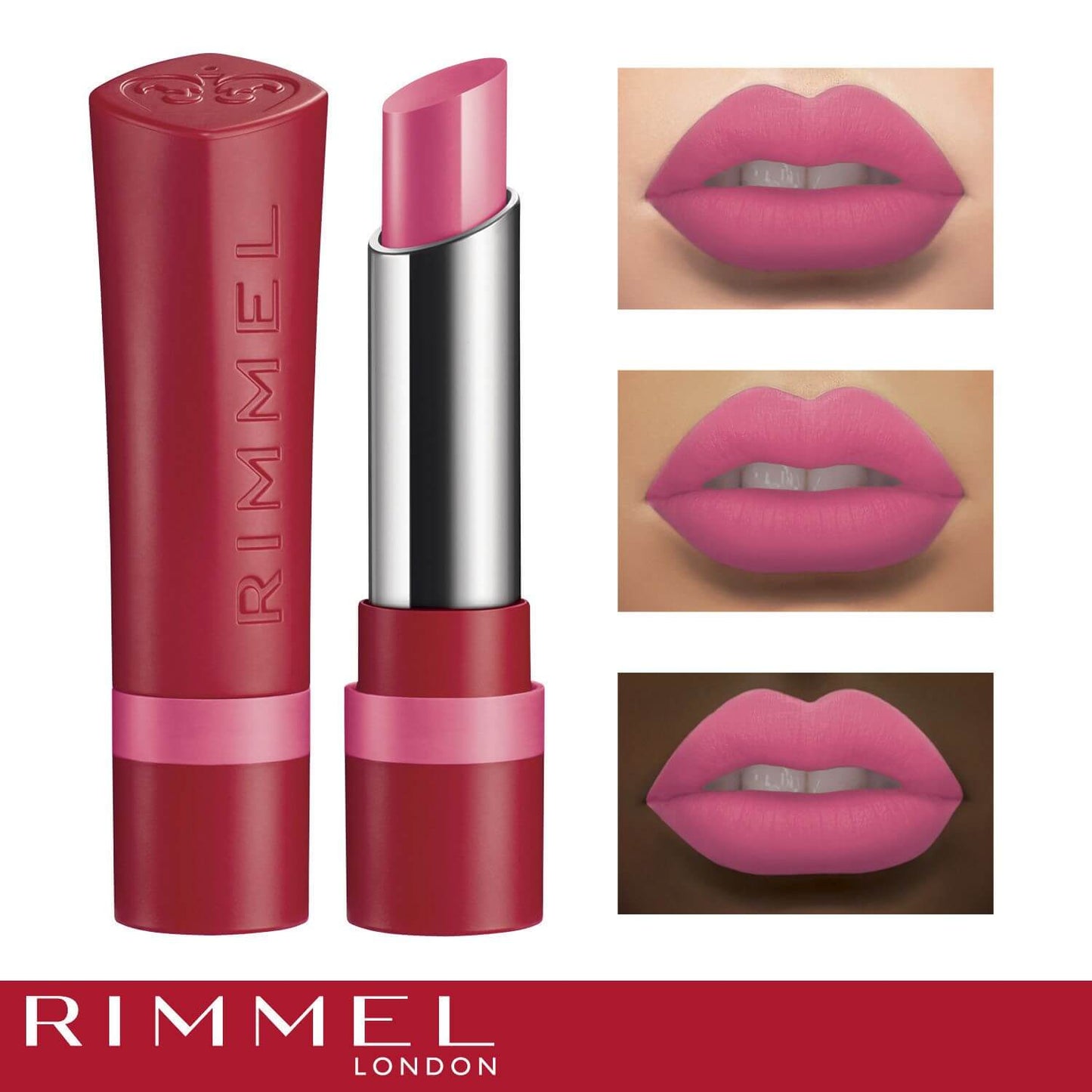 Rimmel The Only One Matte Lipstick 110 Leader Of The Pink