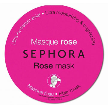 Sephora Rose Face Mask Ultra moisturizes and brightens