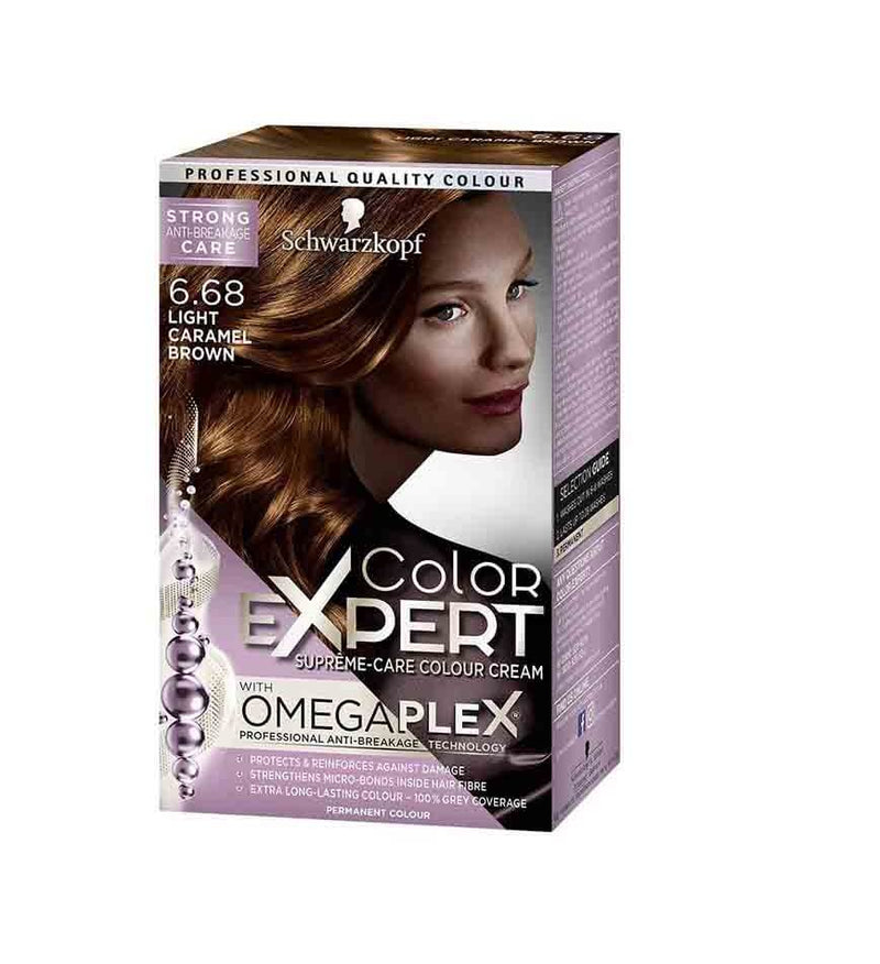 Schwarzkopf Color Expert 6.68 Light Caramel Brown